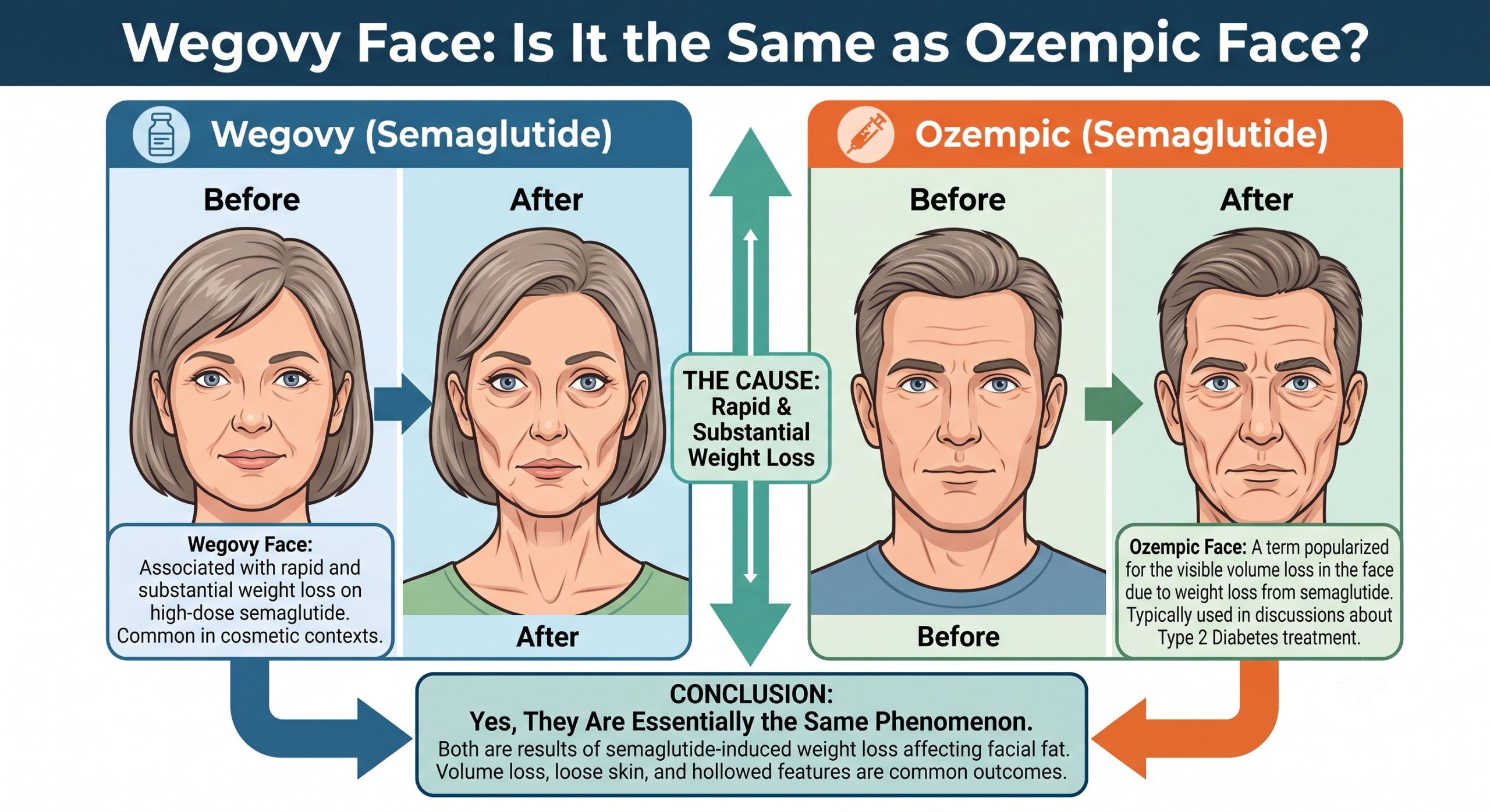 Wegovy Face: Is It the Same as Ozempic Face?